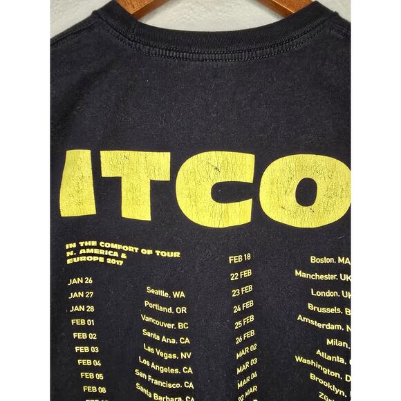 Sango Shirt In The Comfort OF Tour 2017 Tour Merch Black M Hip Hop Music Tee - Picture 4 of 10